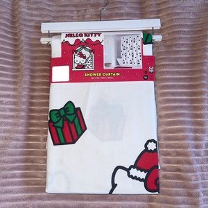 Hello Kitty Christmas Shower Curtain